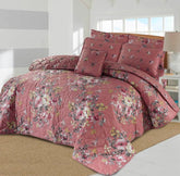 7 Pcs Quilted Comforter Set CC  208